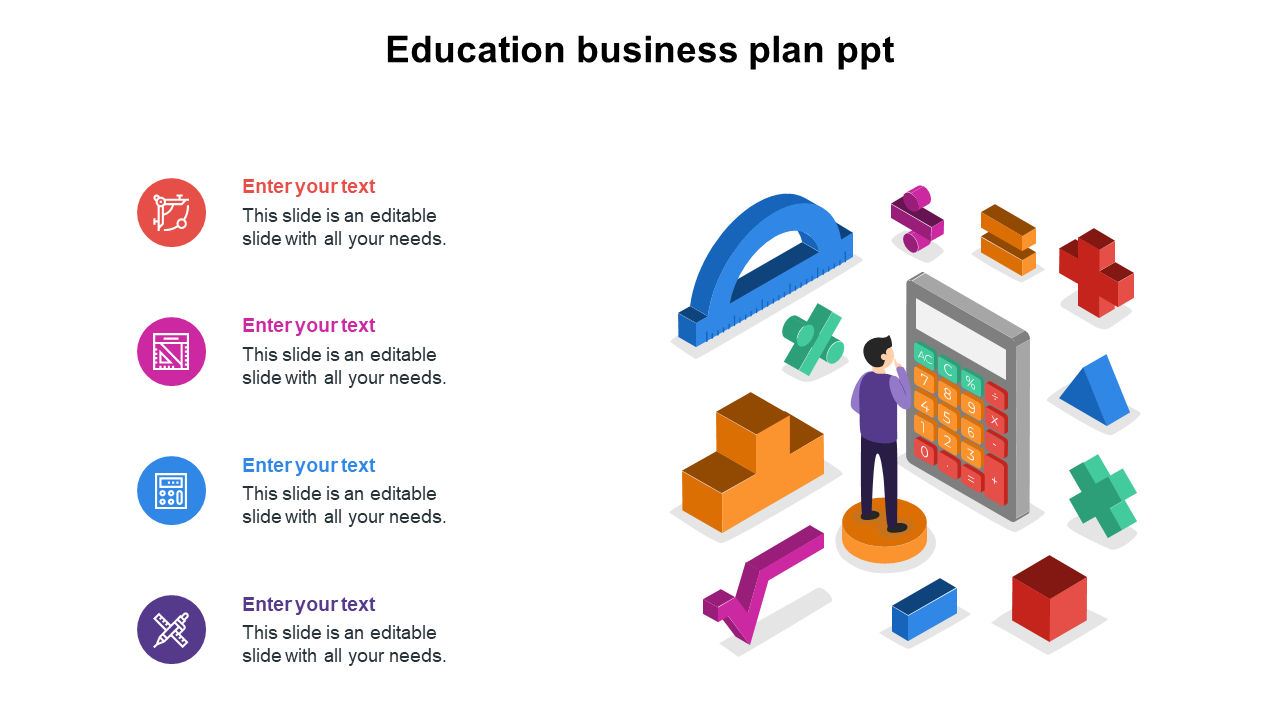 online education business plan ppt